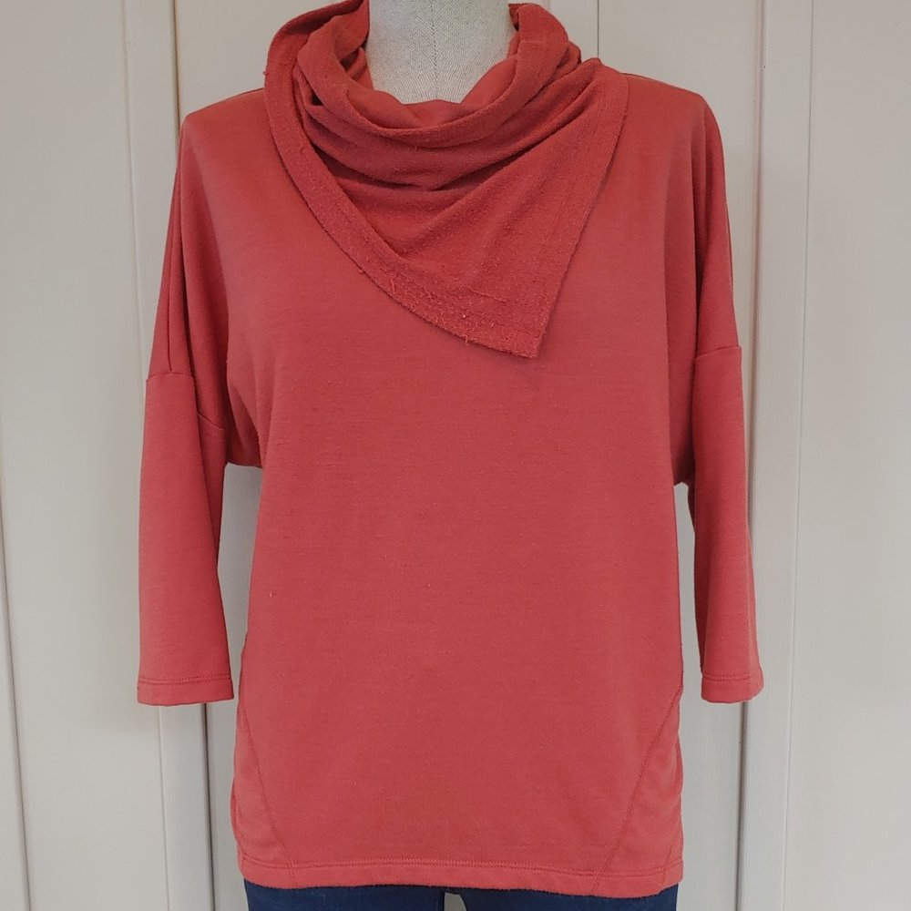 Daytrip oversized 3/4 dolman sleeve knit top M